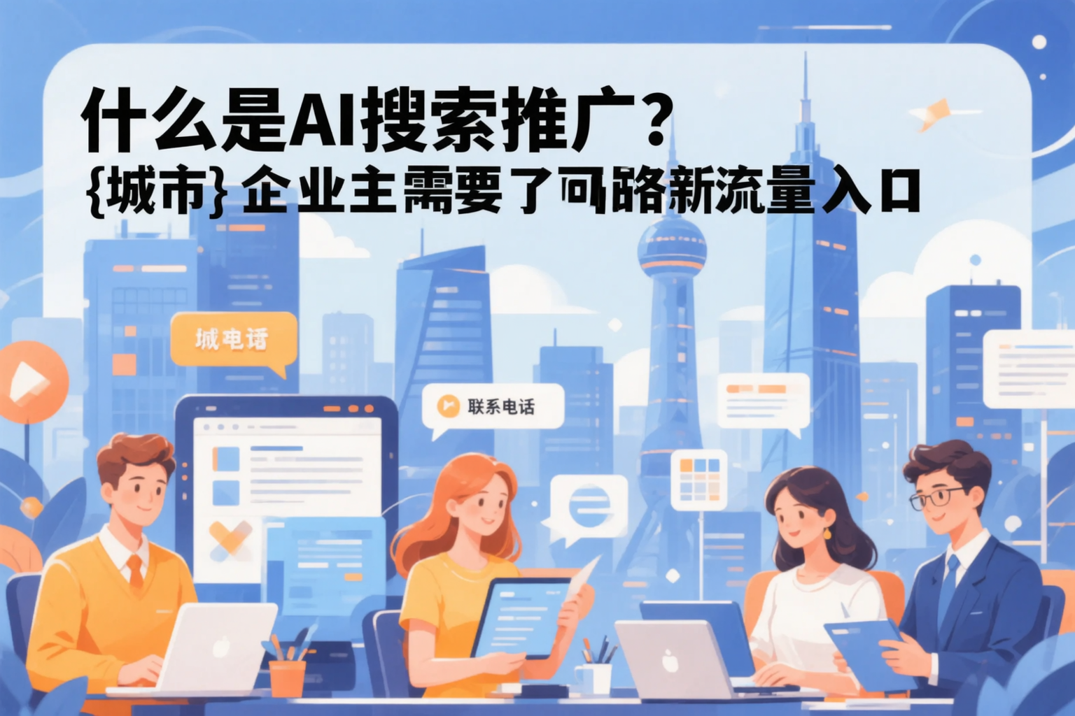 什么是AI搜索推广?大同企业主需要了解的新流量入口