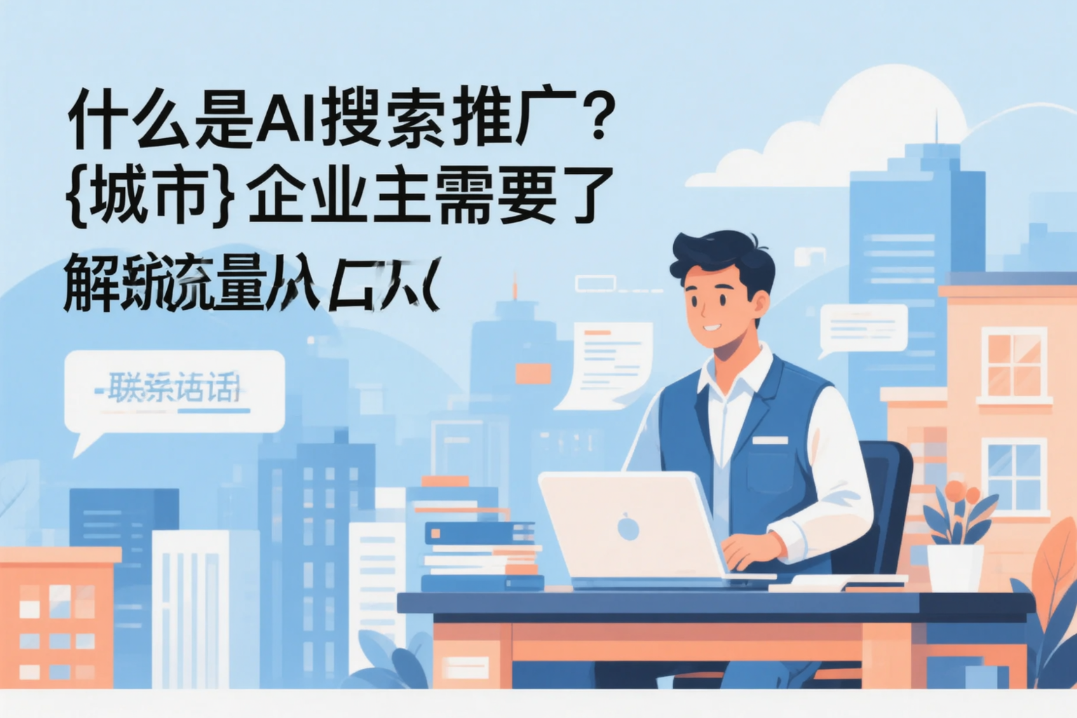 什么是AI搜索推广?大同企业主需要了解的新流量入口