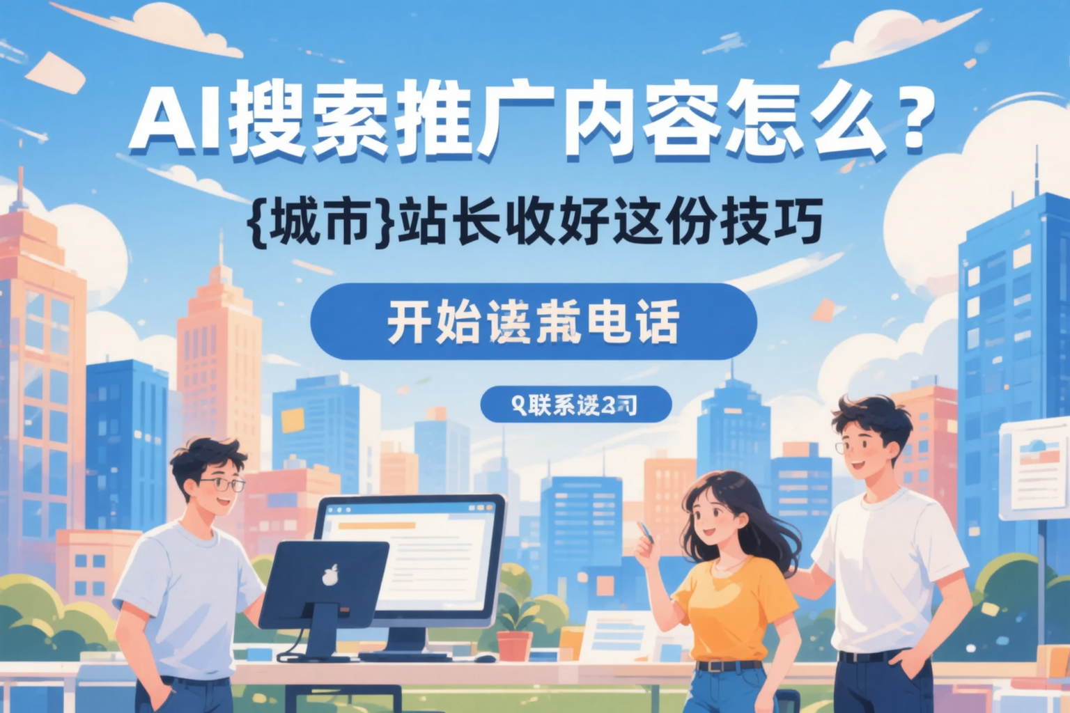 AI搜索推广内容怎么写?大同站长收好这份技巧