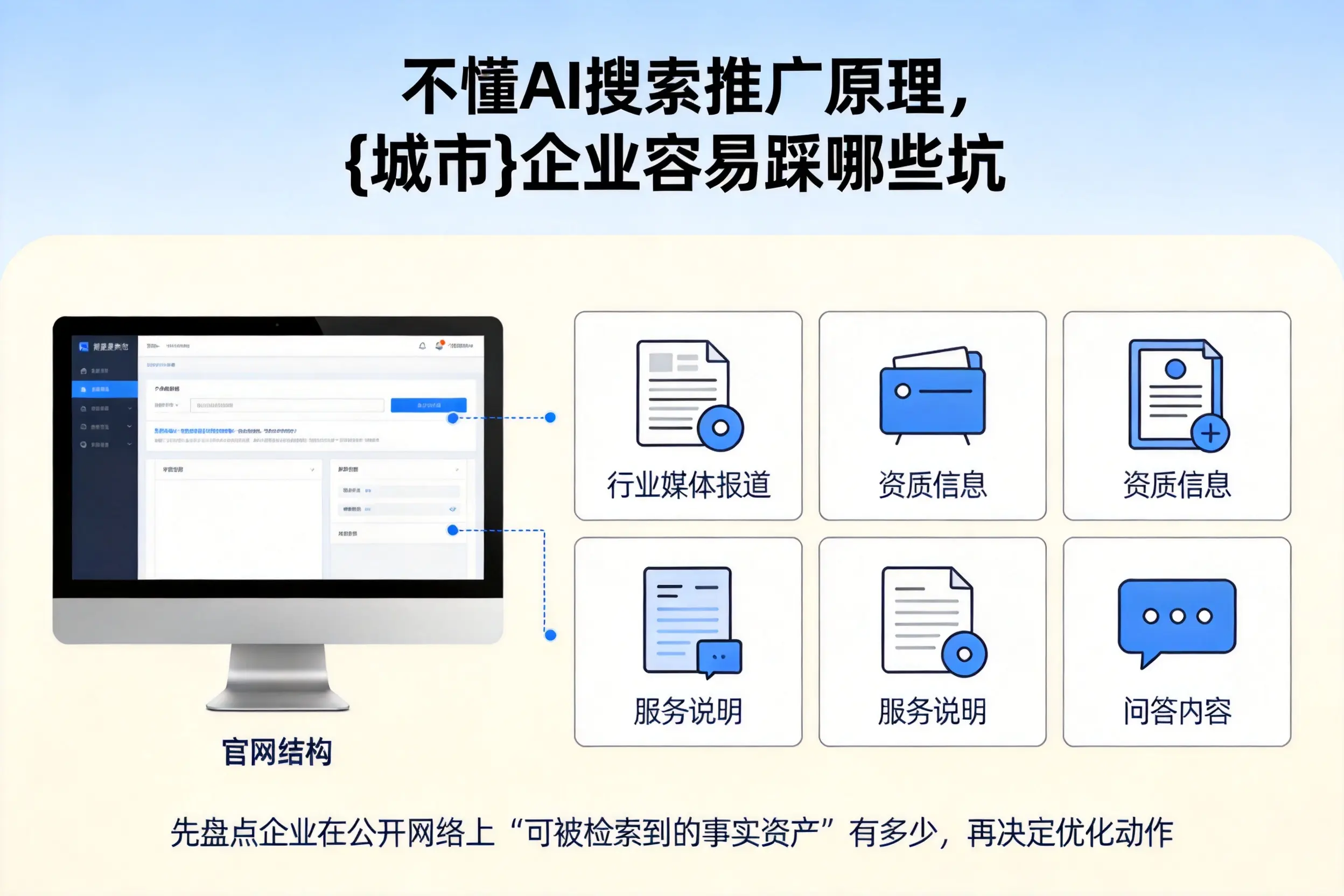 不懂AI搜索推广原理，大同企业容易踩哪些坑