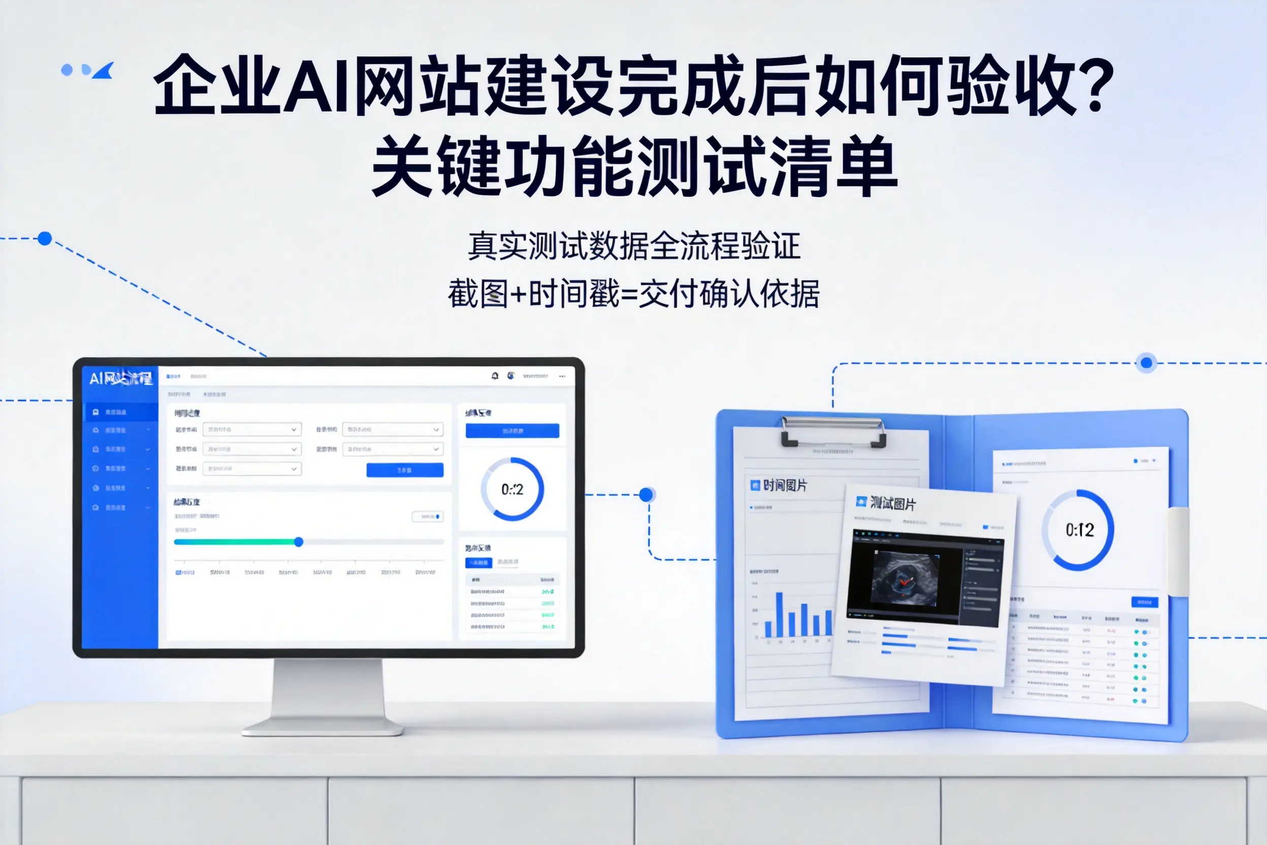 大同企业AI网站建设完成后如何验收？关键功能测试清单