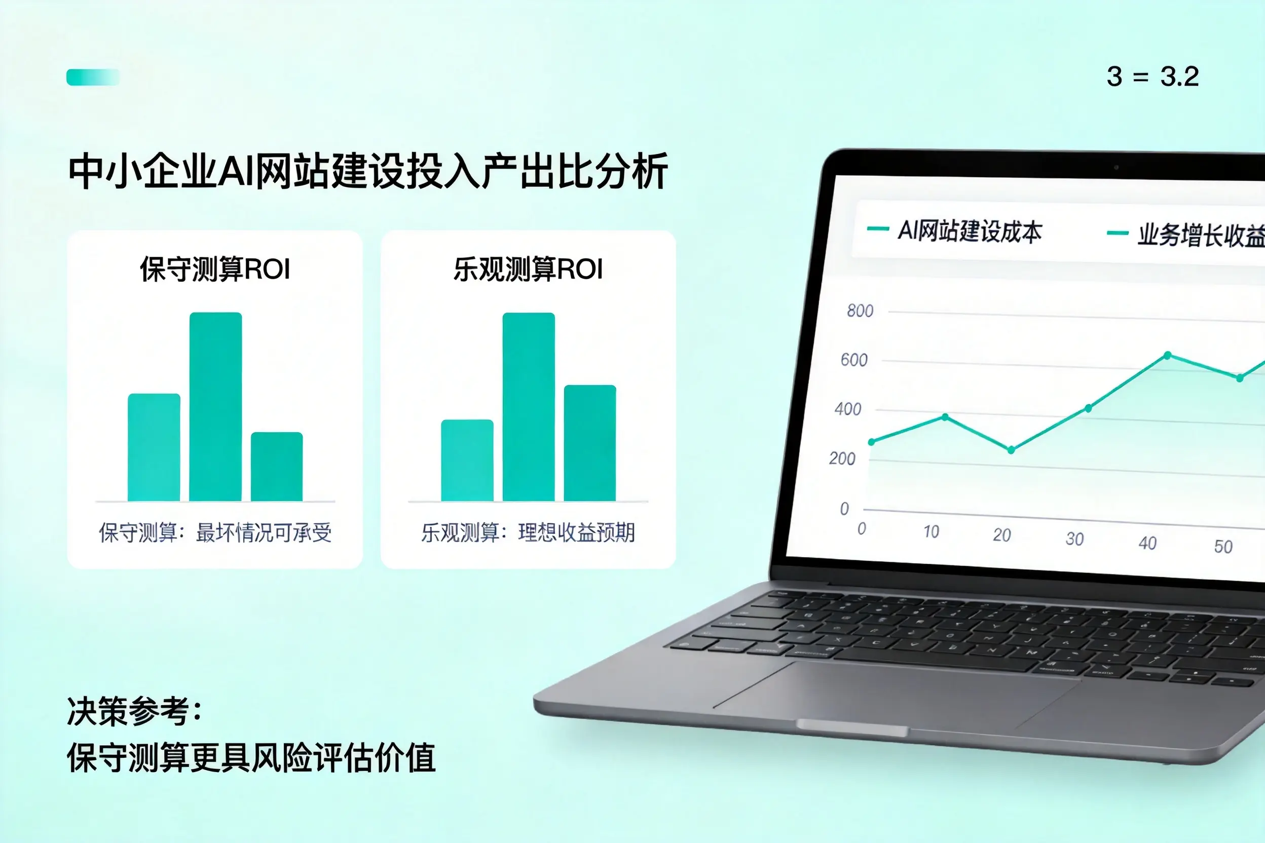 大同中小企业AI网站建设投入产出比怎么算？先看这份分析