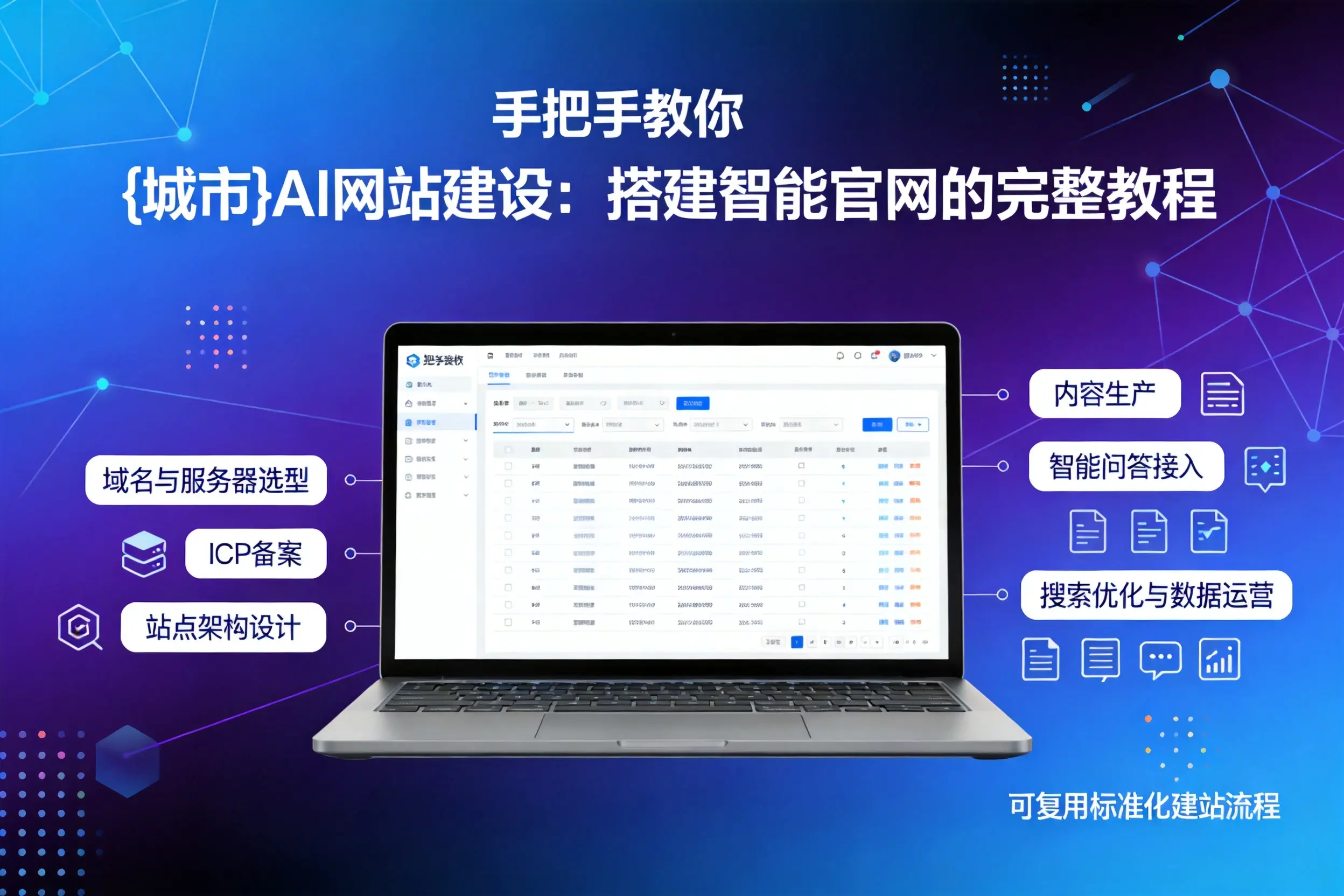 手把手教你大同AI网站建设：搭建智能官网的完整教程