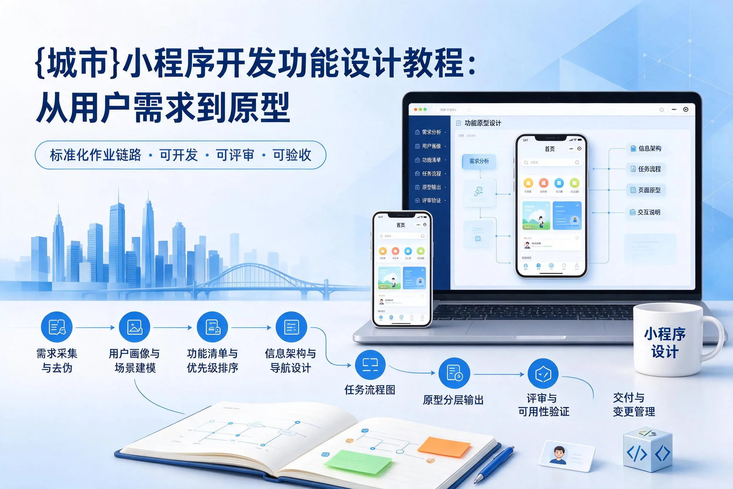 大同小程序开发功能设计教程：从用户需求到原型