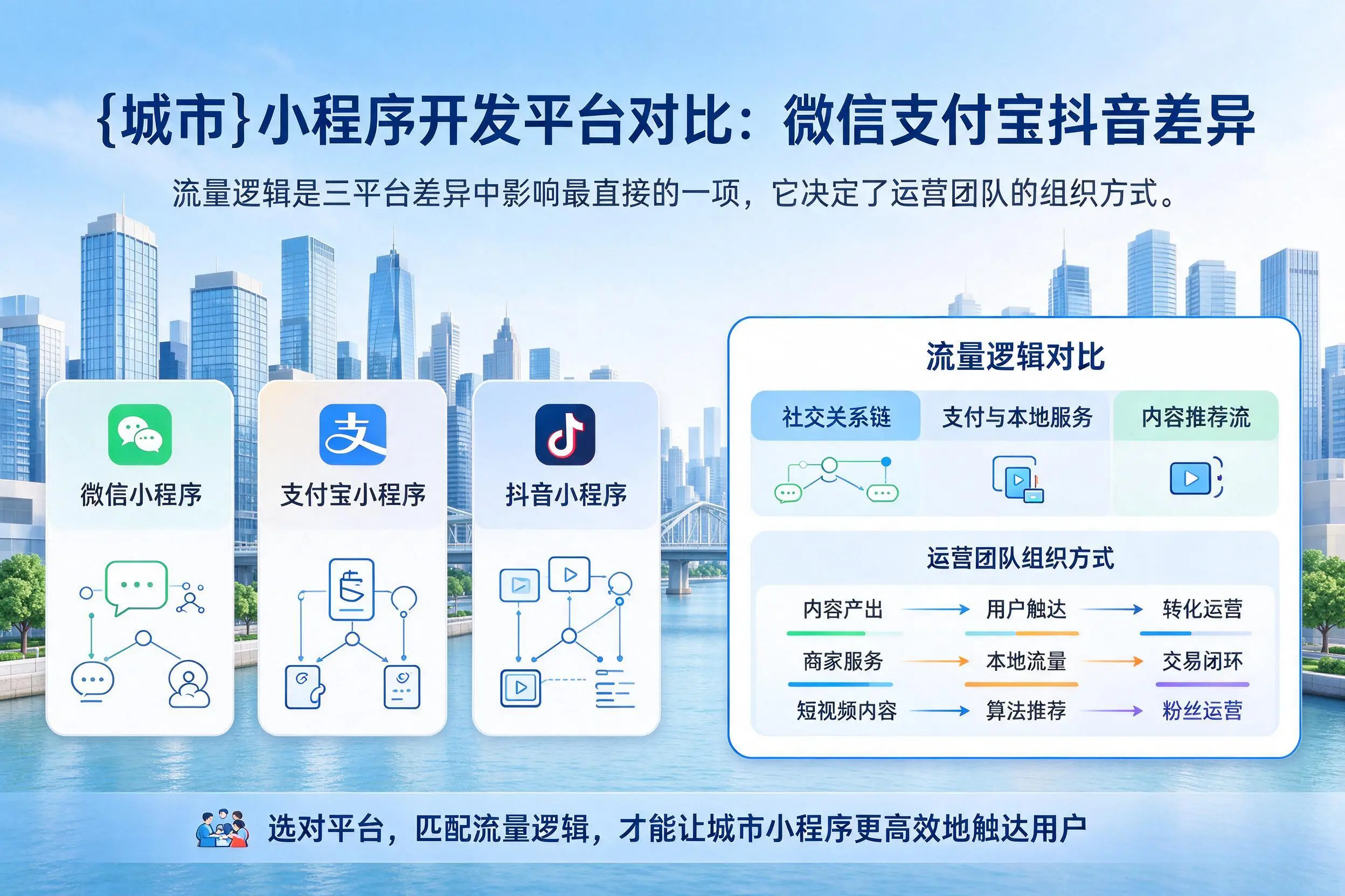 大同小程序开发平台对比：微信支付宝抖音差异